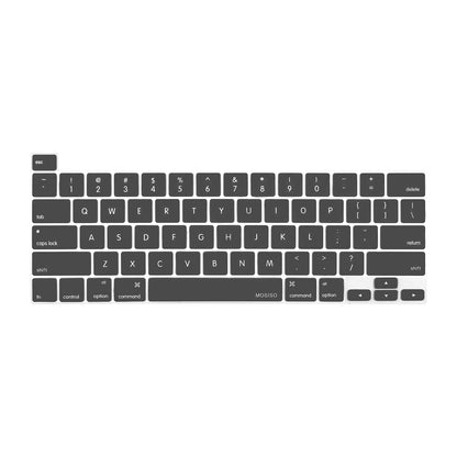 Keyboard Cover Skin For MacBook Pro 13 Pro 16 A2338 A2289 A2251 A2141 M1 M2 2020 to 2023 Grey V324-A2251-KEY-GREY