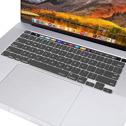 Keyboard Cover Skin For MacBook Pro 13 Pro 16 A2338 A2289 A2251 A2141 M1 M2 2020 to 2023 Grey V324-A2251-KEY-GREY