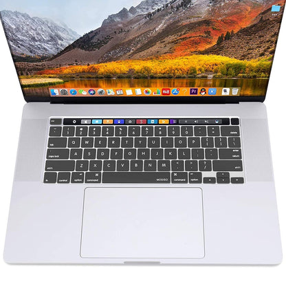 Keyboard Cover Skin For MacBook Pro 13 Pro 16 A2338 A2289 A2251 A2141 M1 M2 2020 to 2023 Grey V324-A2251-KEY-GREY