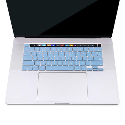 Keyboard Cover Skin For MacBook Pro 13 Pro 16 A2338 A2289 A2251 A2141 M1 M2 2020 to 2023 Sky Blue V324-A2251-KEY-SB