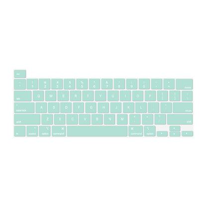 Keyboard Cover Skin For MacBook Pro 13 Pro 16 A2338 A2289 A2251 A2141 M1 M2 2020 to 2023 Mint Green V324-A2251-KEY-TB