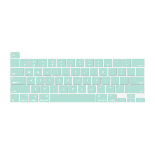 Keyboard Cover Skin For MacBook Pro 13 Pro 16 A2338 A2289 A2251 A2141 M1 M2 2020 to 2023 Mint Green V324-A2251-KEY-TB