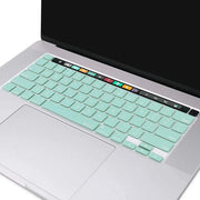 Keyboard Cover Skin For MacBook Pro 13 Pro 16 A2338 A2289 A2251 A2141 M1 M2 2020 to 2023 Mint Green V324-A2251-KEY-TB