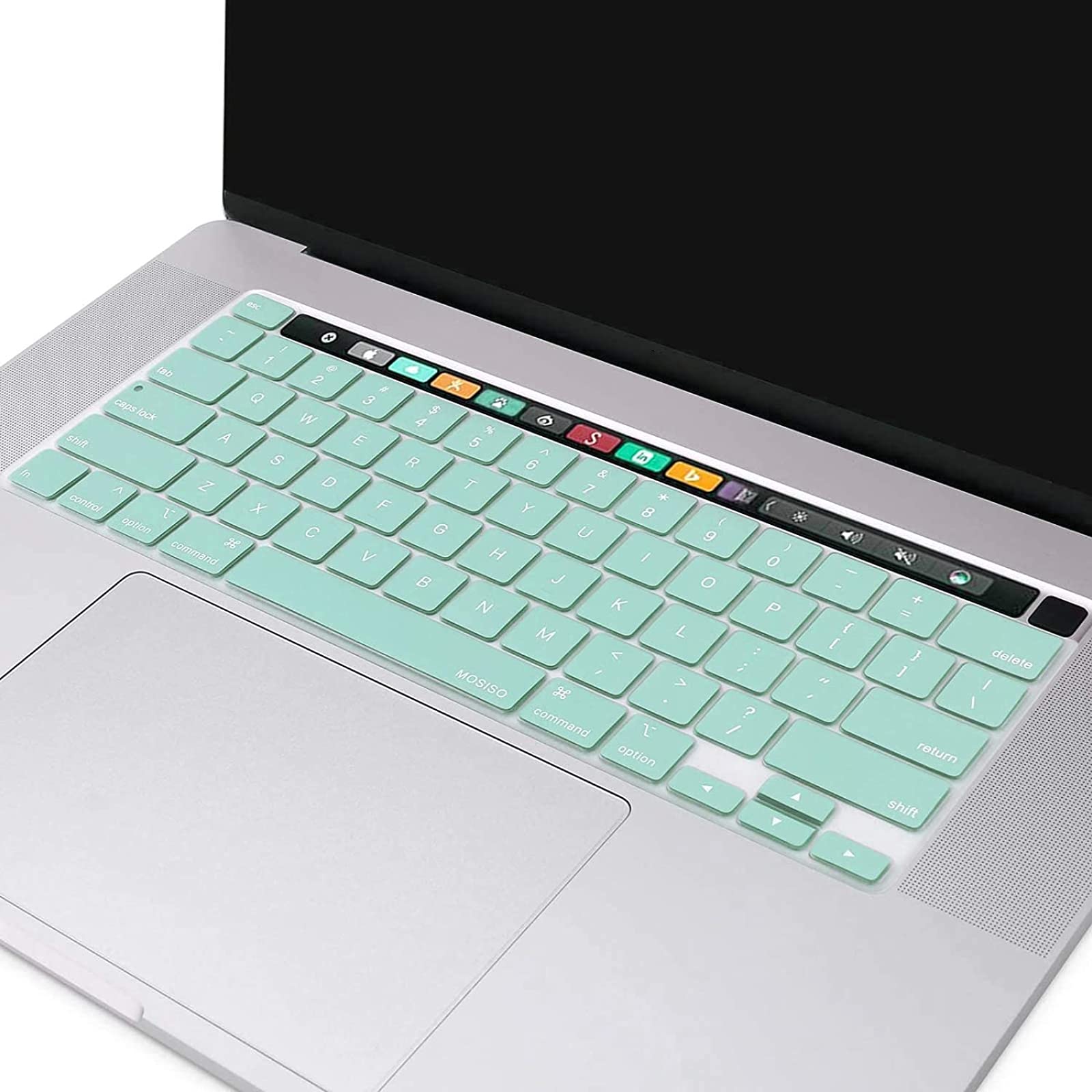 Keyboard Cover Skin For MacBook Pro 13 Pro 16 A2338 A2289 A2251 A2141 M1 M2 2020 to 2023 Mint Green V324-A2251-KEY-TB