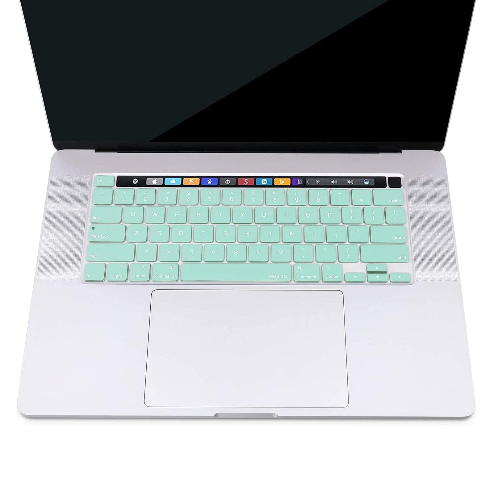 Keyboard Cover Skin For MacBook Pro 13 Pro 16 A2338 A2289 A2251 A2141 M1 M2 2020 to 2023 Mint Green V324-A2251-KEY-TB