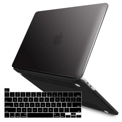 MacBook Pro 13 Inch Case 2016-2023 M1 M2 A2338 A2289 A2251 A2159 Hard Shell Case Keyboard Cover Black V324-A2251-M-BLACK
