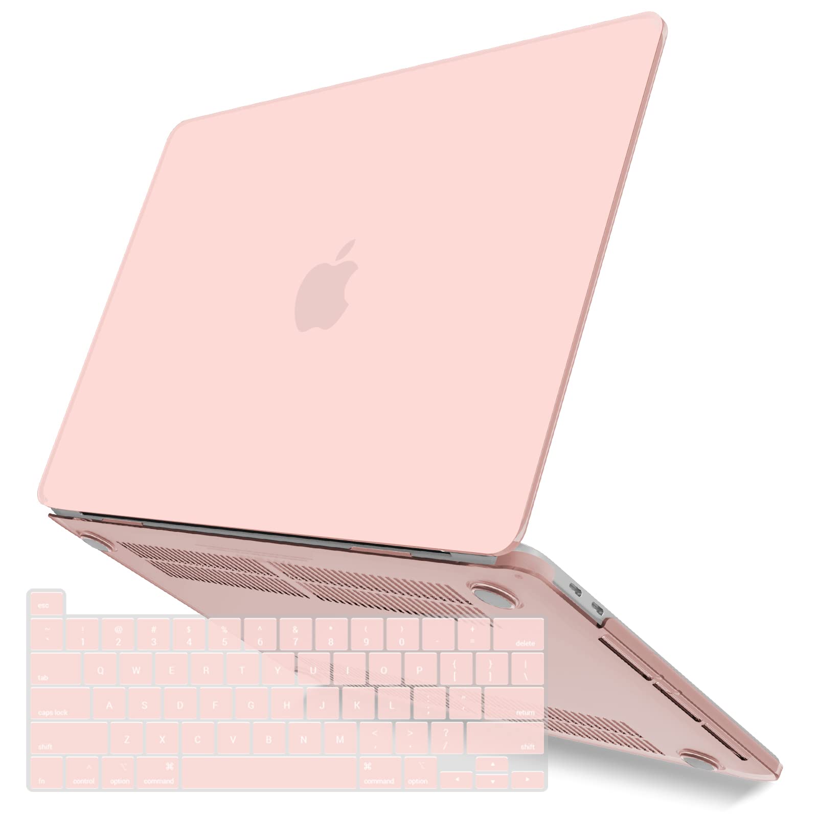 Suitable for Sold Pink MacBook Pro 13 Inch Case 2016-2023 M1 M2 A2338 A2289 A2251 A2159 Hard Shell Case V324-A2251-M-BPINK