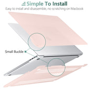 Suitable for Sold Pink MacBook Pro 13 Inch Case 2016-2023 M1 M2 A2338 A2289 A2251 A2159 Hard Shell Case V324-A2251-M-BPINK