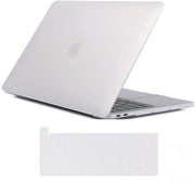 MacBook Pro 13 Inch Case 2016-2023 M1 M2 A2338 A2289 A2251 A2159 Hard Shell Case Keyboard Cover White V324-A2251-M-CLEAR