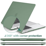 Suitable for Midnight Green MacBook Pro 13 Inch Case 2016-2023 M1 M2 A2338 A2289 A2251 A2159 Hard Shell Case V324-A2251-M-DGREEN