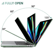Suitable for Midnight Green MacBook Pro 13 Inch Case 2016-2023 M1 M2 A2338 A2289 A2251 A2159 Hard Shell Case V324-A2251-M-DGREEN