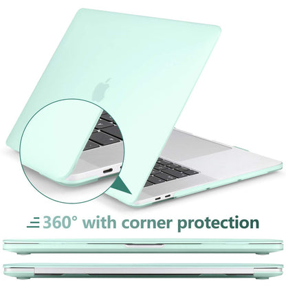 Suitable for Green MacBook Pro 13 Inch Case 2016-2023 M1 M2 A2338 A2289 A2251 A2159 Hard Shell Case Keyboard V324-A2251-M-GREEN