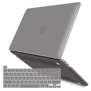 Suitable for Grey MacBook Pro 13 Inch Case 2016-2023 M1 M2 A2338 A2289 A2251 A2159 Hard Shell Case Keyboard V324-A2251-M-GREY