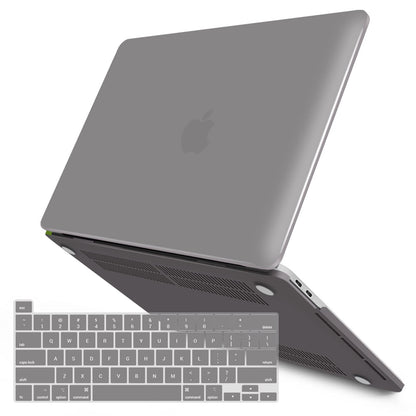 Suitable for Grey MacBook Pro 13 Inch Case 2016-2023 M1 M2 A2338 A2289 A2251 A2159 Hard Shell Case Keyboard V324-A2251-M-GREY
