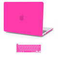 Suitable for Hot Pink MacBook Pro 13 Inch Case 2016-2023 M1 M2 A2338 A2289 A2251 A2159 Hard Shell Case V324-A2251-M-HP