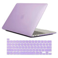 Purple MacBook Pro 13 Inch Case 2016-2023 M1 M2 A2338 A2289 A2251 A2159 Hard Shell Case Keyboard Cover V324-A2251-M-PURPLE