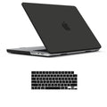 Suitable for MacBook Pro 14 Max Inch Case 2023 2022 2021 M2 A2779 M1 A2442 Hardshell Case Keyboard Cover Black V324-A2442-M-BLACK