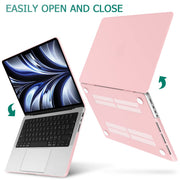 Suitable for MacBook Pro 14 Max Inch Case 2023 2022 2021 M2 A2779 M1 A2442 Hardshell Case Keyboard Cover Sold V324-A2442-M-BPINK