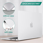 Suitable for MacBook Pro 14 Max Inch Case 2023 2022 2021 M2 A2779 M1 A2442 Hardshell Case Keyboard Cover White V324-A2442-M-CLEAR