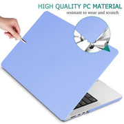 Suitable for MacBook Pro 14 Max Inch Case 2023 2022 2021 M2 A2779 M1 A2442 Hardshell Case Keyboard Cover V324-A2442-M-LAVER