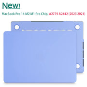 Suitable for MacBook Pro 14 Max Inch Case 2023 2022 2021 M2 A2779 M1 A2442 Hardshell Case Keyboard Cover V324-A2442-M-LAVER