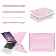 Suitable for MacBook Pro 14 Max Inch Case 2023 2022 2021 M2 A2779 M1 A2442 Hardshell Case Keyboard Cover Pink V324-A2442-M-PINK