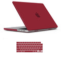 Suitable for MacBook Pro 14 Max Inch Case 2023 2022 2021 M2 A2779 M1 A2442 Hardshell Case Keyboard Cover Wine V324-A2442-M-WR