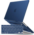 Suitable for MacBook Pro 16 inch Case 2023 2022 2021 M2 A2780 A2485 M1 Pro/Max Hard Shell Case Keyboard Cover V324-A2485-M-BLUE