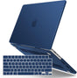 Suitable for MacBook Pro 16 inch Case 2023 2022 2021 M2 A2780 A2485 M1 Pro/Max Hard Shell Case Keyboard Cover V324-A2485-M-BLUE