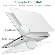 Suitable for MacBook Pro 16 inch Case 2023 2022 2021 M2 A2780 A2485 M1 Pro/Max Hard Shell Case Keyboard Cover V324-A2485-M-CLEAR