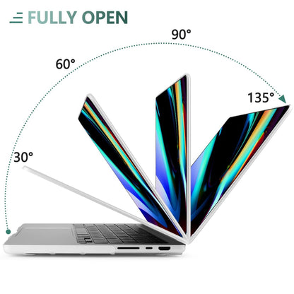 Suitable for MacBook Pro 16 inch Case 2023 2022 2021 M2 A2780 A2485 M1 Pro/Max Hard Shell Case Keyboard Cover V324-A2485-M-CLEAR