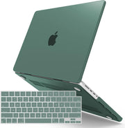 Suitable for MacBook Pro 16 inch Case 2023 2022 2021 M2 A2780 A2485 M1 Pro/Max Hard Shell Case Keyboard Cover V324-A2485-M-DGREEN