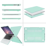 Suitable for MacBook Pro 16 inch Case 2023 2022 2021 M2 A2780 A2485 M1 Pro/Max Hard Shell Case Keyboard Cover V324-A2485-M-GREEN