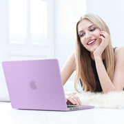 Suitable for MacBook Pro 16 inch Case 2023 2022 2021 M2 A2780 A2485 M1 Pro/Max Hard Shell Case Keyboard Cover V324-A2485-M-PURPLE
