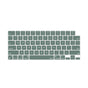 Keyboard Cover Skin For MacBook Air Pro 13 13.6 14 15.3 16 A2442 A2779 A2485 A2780 A2681 A2941 M1 M2 2021 to V324-A2681-KEY-DGREEN