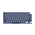Keyboard Cover Skin For MacBook Air Pro 13 13.6 14 15.3 16 A2442 A2779 A2485 A2780 A2681 A2941 M1 M2 2021 to V324-A2681-KEY-NB