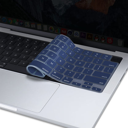 Keyboard Cover Skin For MacBook Air Pro 13 13.6 14 15.3 16 A2442 A2779 A2485 A2780 A2681 A2941 M1 M2 2021 to V324-A2681-KEY-NB