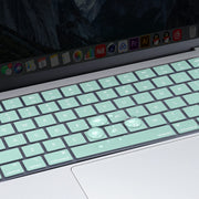 Keyboard Cover Skin For MacBook Air Pro 13 13.6 14 15.3 16 A2442 A2779 A2485 A2780 A2681 A2941 M1 M2 2021 to V324-A2681-KEY-TB