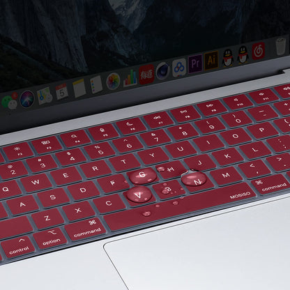 Keyboard Cover Skin For MacBook Air Pro 13 13.6 14 15.3 16 A2442 A2779 A2485 A2780 A2681 A2941 M1 M2 2021 to V324-A2681-KEY-WR