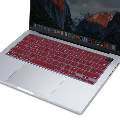 Keyboard Cover Skin For MacBook Air Pro 13 13.6 14 15.3 16 A2442 A2779 A2485 A2780 A2681 A2941 M1 M2 2021 to V324-A2681-KEY-WR