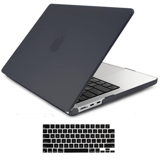 Suitable for 2023 2022 MacBook Air 13 inch case M2 Model A2681 Hard Shell Case Keyboard Cover Black V324-A2681-M-BLACK