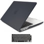 Suitable for 2023 2022 MacBook Air 13 inch case M2 Model A2681 Hard Shell Case Keyboard Cover Black V324-A2681-M-BLACK