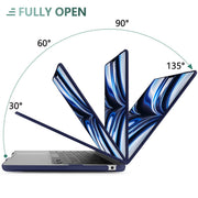 Suitable for 2023 2022 MacBook Air 13 inch case M2 Model A2681 Hard Shell Case Keyboard Cover Blue V324-A2681-M-BLUE
