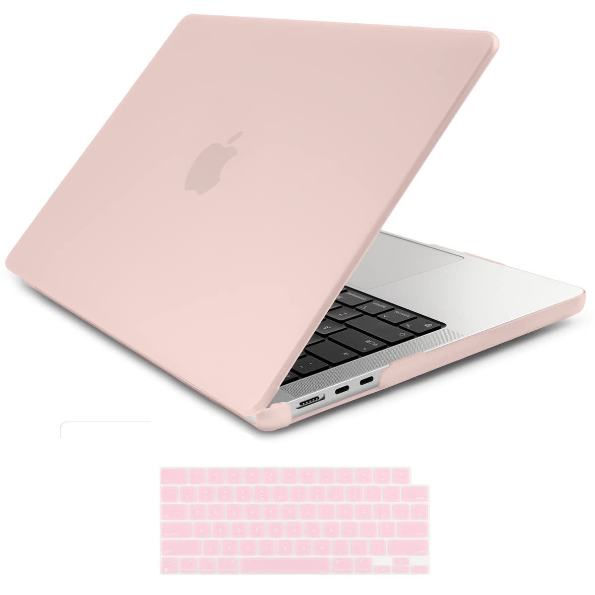 Suitable for 2023 2022 MacBook Air 13 inch case M2 Model A2681 Hard Shell Case Keyboard Cover Sold Pink V324-A2681-M-BPINK