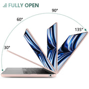 Suitable for 2023 2022 MacBook Air 13 inch case M2 Model A2681 Hard Shell Case Keyboard Cover Sold Pink V324-A2681-M-BPINK