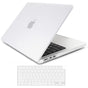Suitable for 2023 2022 MacBook Air 13 inch case M2 Model A2681 Hard Shell Case Keyboard Cover White V324-A2681-M-CLEAR