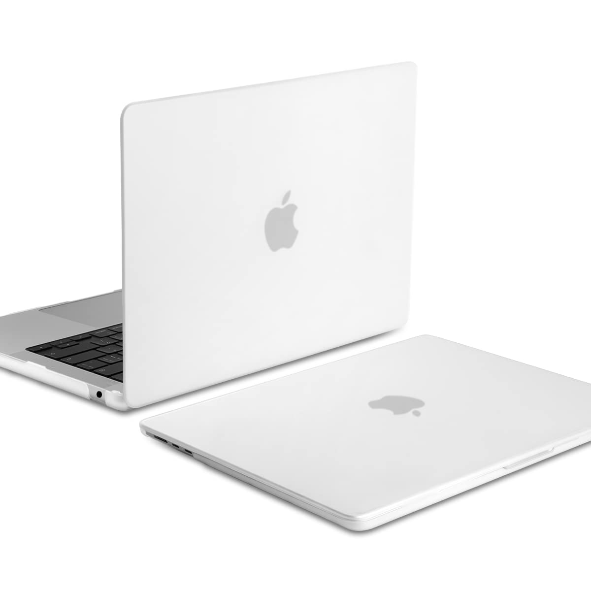 Suitable for 2023 2022 MacBook Air 13 inch case M2 Model A2681 Hard Shell Case Keyboard Cover White V324-A2681-M-CLEAR