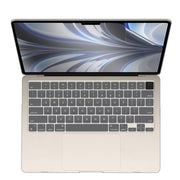 Suitable for 2023 2022 MacBook Air 13 inch case M2 Model A2681 Hard Shell Case Keyboard Cover White V324-A2681-M-CLEAR