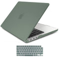 Suitable for 2023 2022 MacBook Air 13 inch case M2 Model A2681 Hard Shell Case Keyboard Cover Midnight Green V324-A2681-M-DGREEN