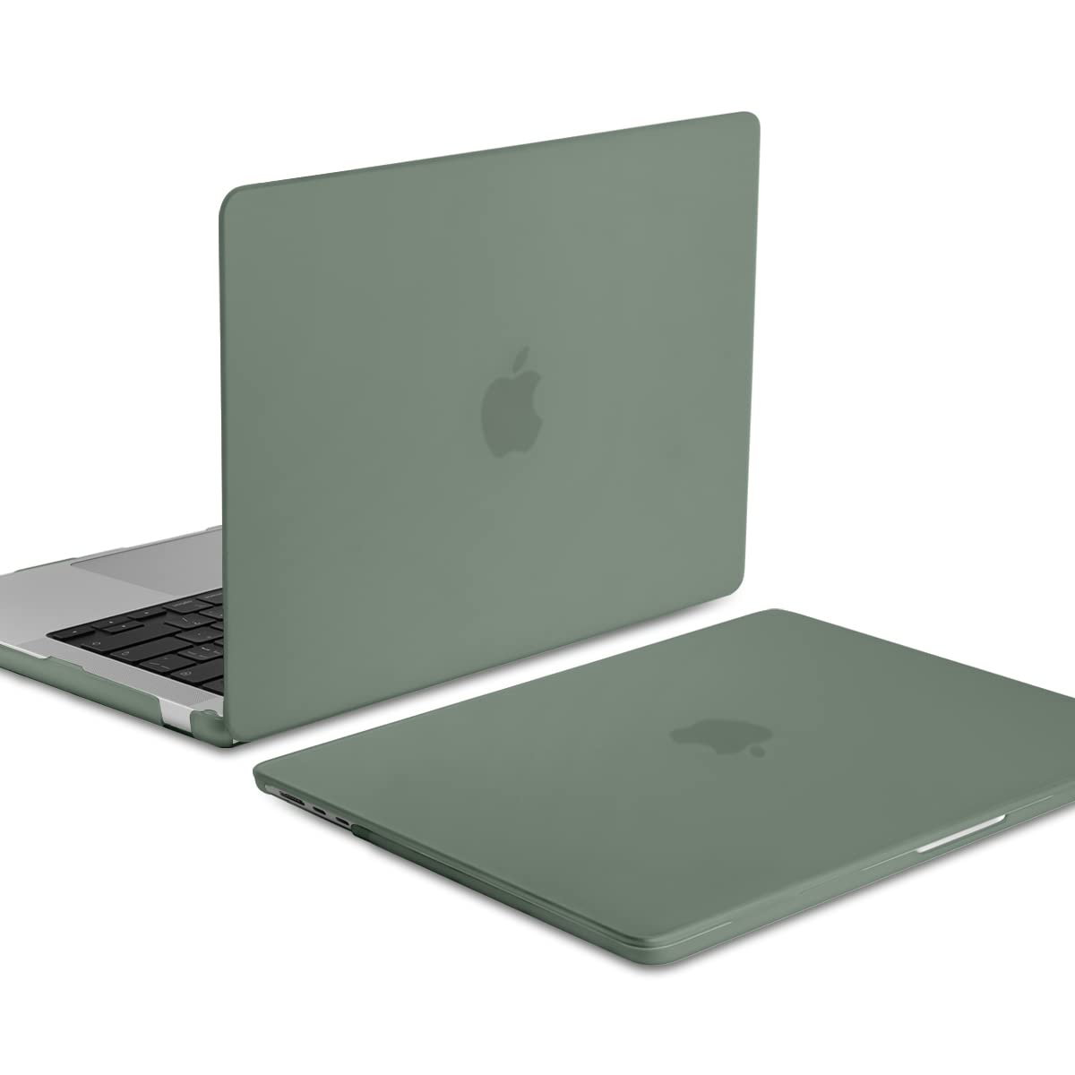 Suitable for 2023 2022 MacBook Air 13 inch case M2 Model A2681 Hard Shell Case Keyboard Cover Midnight Green V324-A2681-M-DGREEN